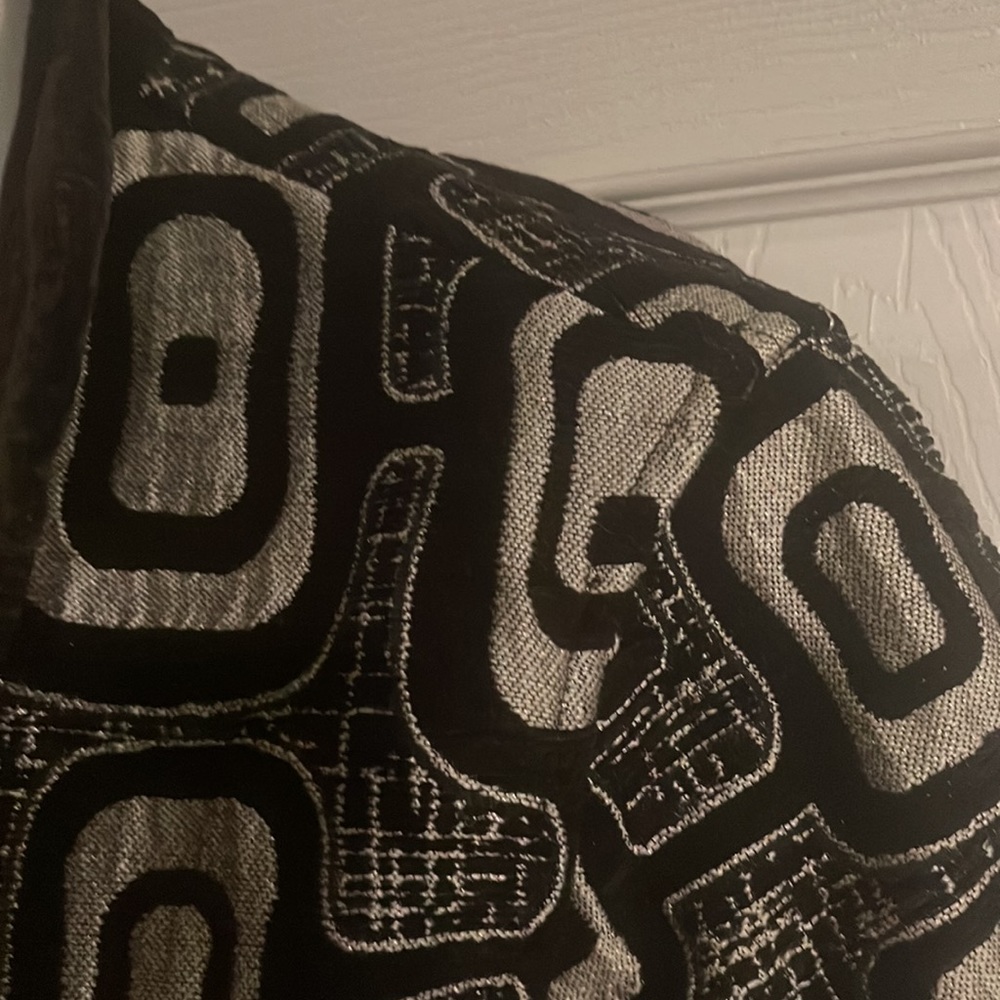 Ethnic unique black and silver jacket size M vintage - Picture 3 of 5